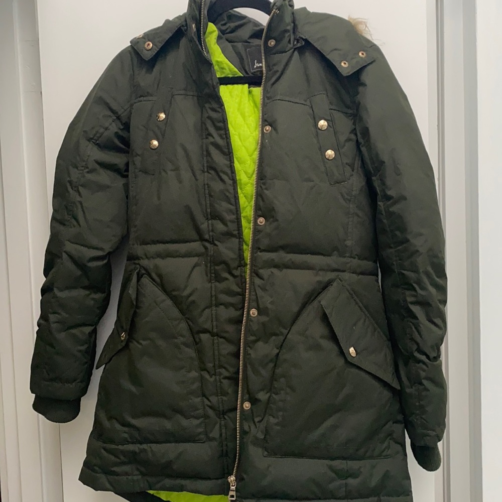 Sam Edelman Olive Green Down Jacket Gem
